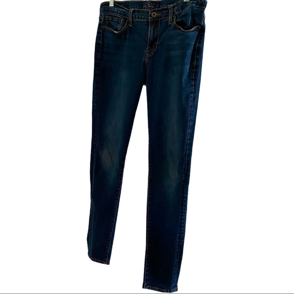 Lucky Brand Brooklyn Skinny Med Wash Jeans 10x30
